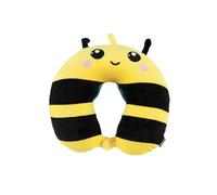 I-TOTAL® - Cuscino da Viaggio per il Collo Morbido Supporto Cervicale Divertente (BEE)