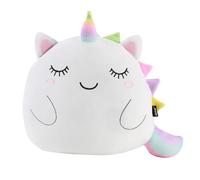 I-TOTAL ® - Cuscino decorativo per cameretta/soggiorno, soffice cuscino in stoffa a forma di animale (UNICORN)
