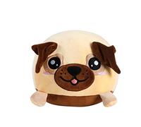 I-TOTAL® - Cuscino decorativo simpatico per letto/divano morbido, Cuscino soffice relax animali carino per soggiorno (PUG)