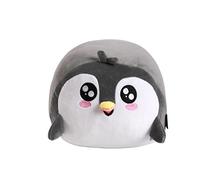 I-TOTAL® - Cuscino decorativo simpatico per letto/divano morbido, Cuscino soffice relax animali carino per soggiorno (PINGUINO)