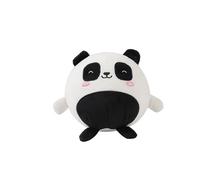 I-TOTAL® - Cuscino Morbido squishy in memory foam 14 cm diametro, squishy pillow ideale come regalo (BIANCO E NERO)