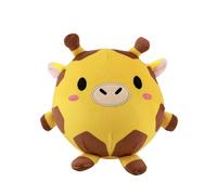 I-TOTAL® - Cuscino Morbido squishy in memory foam 14 cm diametro, squishy pillow ideale come regalo (GIRAFFE)