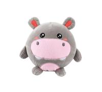 I-TOTAL® - Cuscino Morbido squishy in memory foam 14 cm diametro, squishy pillow ideale come regalo (HIPPO)