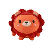 I-TOTAL® - Cuscino Morbido squishy in memory foam 14 cm diametro, squishy pillow ideale come regalo (LION)