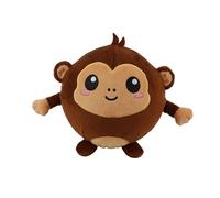 I-TOTAL® - Cuscino Morbido squishy in memory foam 14 cm diametro, squishy pillow ideale come regalo (MONKEY)