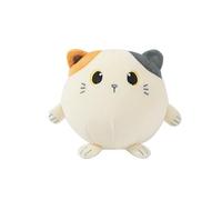 I-TOTAL® - Cuscino Morbido squishy in memory foam 14 cm diametro, squishy pillow ideale come regalo (ORANGE CAT)