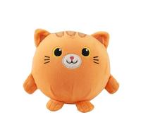 I-TOTAL® - Cuscino Morbido squishy in memory foam 14 cm diametro, squishy pillow ideale come regalo (ORANGE TABBY CAT)