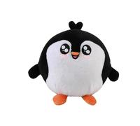 I-TOTAL® - Cuscino Morbido squishy in memory foam 14 cm diametro, squishy pillow ideale come regalo (PENGUIN)