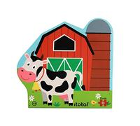 I-TOTAL ® - Divertente Puzzle per bambini con confezione sagomata | Adatto per bambini di anni 3+ | 24 Pezzi (FARM)