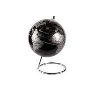 I-TOTAL® - Esplora il Mondo, Mappamondo Girevole su Asse, base plastica (BIANCO E NERO)