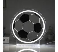 I-TOTAL - Insegna LED USB - Pallone da Calcio