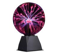 I-TOTAL® - Lampada al Plasma Magica Lampada Plasma Sensibile al Tocco e al Suono Luce Novità Luci Notturne per Decorazione/Bambini/Camera da Letto (5")