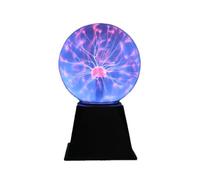 I-TOTAL® - Lampada al Plasma Magica Lampada Plasma Sensibile al Tocco e al Suono Luce Novità Luci Notturne per Decorazione/Bambini/Camera da Letto blu (6")
