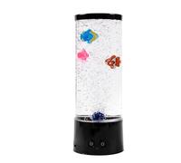 I-TOTAL® - Lampada con pesci cambiacolore rotonda 30 cm
