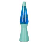 I-TOTAL® - Lampada Lava, effetto bolle, lava lamp colorata (Blu)