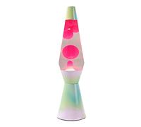 I-TOTAL® - Lampada Lava, effetto bolle, lava lamp colorata (Rainbow Dream)