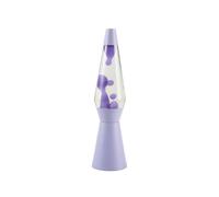 I-TOTAL® - Lampada Lava, effetto bolle, lava lamp colorata (Viola pastel)