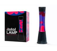 I-TOTAL® - Lava lamp Magma / 40 CM (nera viola/rosa)