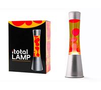 I-TOTAL® - Lava lamp Magma / 40 CM (argento gialla/rossa)