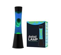 I-TOTAL® - Lava lamp Magma / 40 CM (blu/cera verde 1)