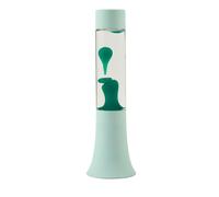 I-TOTAL® - Lampada Lava piccola, effetto Bolle, lava lamp colorata (Verde Pastello) - 30 cm
