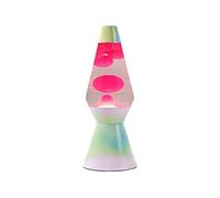 I-TOTAL® - Lampada Lava, effetto bolle, lava lamp colorata (Rainbow Dream)