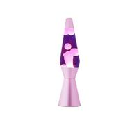 I-TOTAL® - Lampada Lava, effetto bolle, lava lamp colorata (Viola)