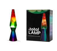 I-TOTAL® - Lampada Lava, effetto bolle, lava lamp colorata (Color)