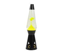 I-TOTAL® - Lampada Lava, effetto bolle, lava lamp colorata (Black Cat)