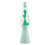 I-TOTAL® - Lampada Lava, effetto bolle, lava lamp colorata (Verde pastel)