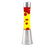 I-TOTAL® - Lava lamp Magma / 40 CM (argento gialla/rossa)