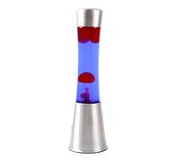 I-TOTAL® - Lava lamp Magma / 40 CM (argento viola/rosa)