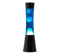 I-TOTAL® - Lava lamp Magma / 40 CM (blu/cera bianca)