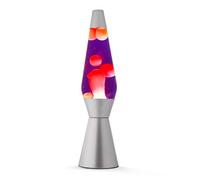 I-TOTAL Lava Lamp Magma, Viola Cera Gialla 1, 10 x 10 x 40 cm
