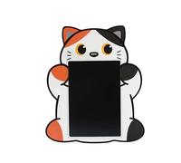 I-TOTAL - Lavagna Magica con Animaletto Simpatico - Penna Inclusa, Cancellazione Facile con un Click sul Naso - Perfetta per Disegni, Scarabocchi e Apprendimento (ORANGE CAT)