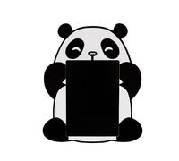 I-TOTAL - Lavagna Magica con Animaletto Simpatico - Penna Inclusa, Cancellazione Facile con un Click sul Naso - Perfetta per Disegni, Scarabocchi e Apprendimento (PANDASTIC)