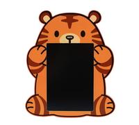 I-TOTAL - Lavagna Magica con Animaletto Simpatico - Penna Inclusa, Cancellazione Facile con un Click sul Naso - Perfetta per Disegni, Scarabocchi e Apprendimento (TIGER)