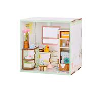I-TOTAL ® - Mini House DIY 3D-bouwpakket, miniatuur huis om te bouwen (49 stuks)