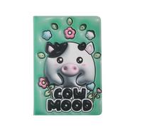 I-TOTAL® - Notebook A5 pagine bianche con copertina 3D, squishy 196 facciate (COW)