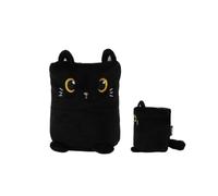 I-TOTAL Portapenne Peluche Gatto Nero