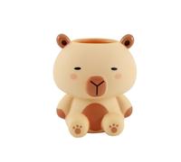 I-TOTAL - Portatutto 3D - Organizer da Scrivania in Stile Kawaii per Penne e Accessori, Idea Regalo (CAPYBARA)