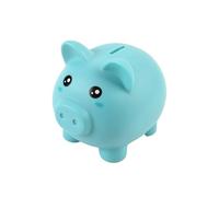 ITotal - Salvadanaio in plastica Blue Piggy