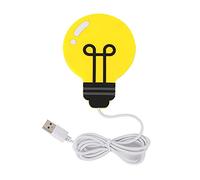 I-TOTAL® - Scalda Tazze USB/Attacco USB per Computer o Caricatore. Scalda Bevande/Scalda Tazza (Matematic)