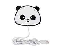 I-TOTAL® - Scalda Tazze USB/Attacco USB per Computer o Caricatore. Scalda Bevande/Scalda Tazza (Panda)