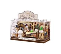 I-TOTAL® - Shop in a Box Kit Creativo Fai da Te Miniatura 3D Costruisci e Colleziona Negozi Stile Pastello, Modellino con Dettagli Decorativi - Idea Regalo (MINI WORLD) (DOG-EARED PAGES)