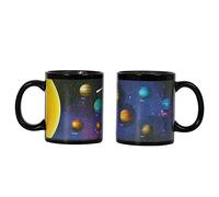 I-TOTAL - Tazza cambia colore, termosensibile | Cambia immagine in base al calore del liquido. (Sistema Solare)