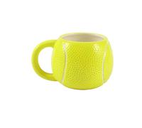 I-TOTAL® - Tazza in Ceramica Chunky, Tazza per Tè o Caffè 410 ml (TENNIS)