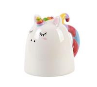 I-TOTAL® - Tazza in Ceramica Up & Down, tazza reversibile (UNICORN) 300 ml