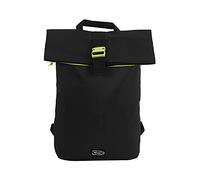 I-TOTAL® - Zaino Ecologico in RPET con chiusura a cinghia. Sacca da viaggio comoda ed elegante (GIALLO)