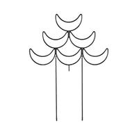 I tralicci rampicanti dell'interno della pianta del metallo piccoli per la struttura resistente all'aperto in vaso dei tralicci del giardino